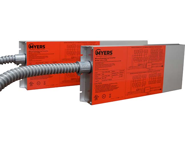 Emergency Lighting Power Inverters Myers EPS
